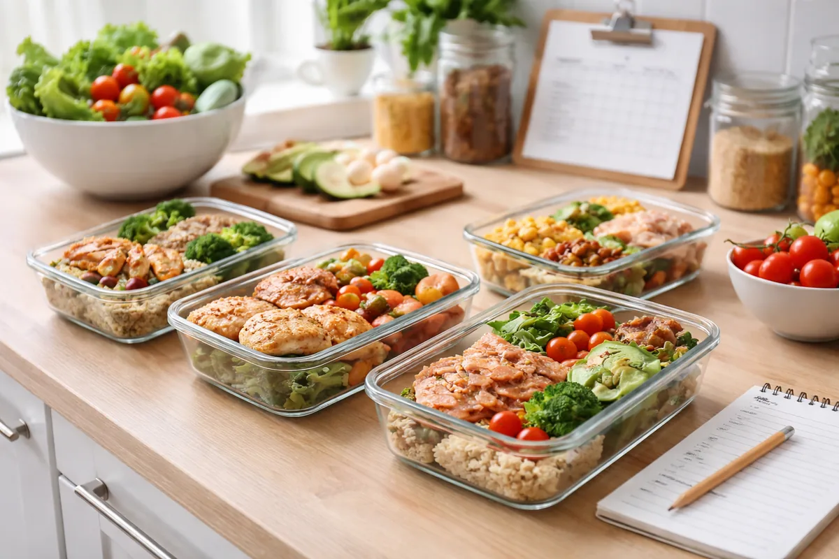 Faut-il planifier des repas sains pour la semaine